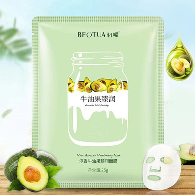 Skin Care Facial Mask Beauty Moisturizing Shrinking Pores Oil Control Whitening Brighten Sheet Facemask Cosmetic