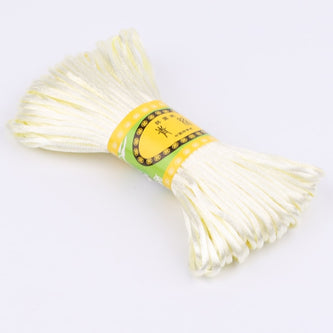 TYRY.HU 80 meter Baby Chewable Necklace Accessories 1.5mm Satin Silk Nylon Cord for Silicone Teething Necklace Pacifier Clip DIY