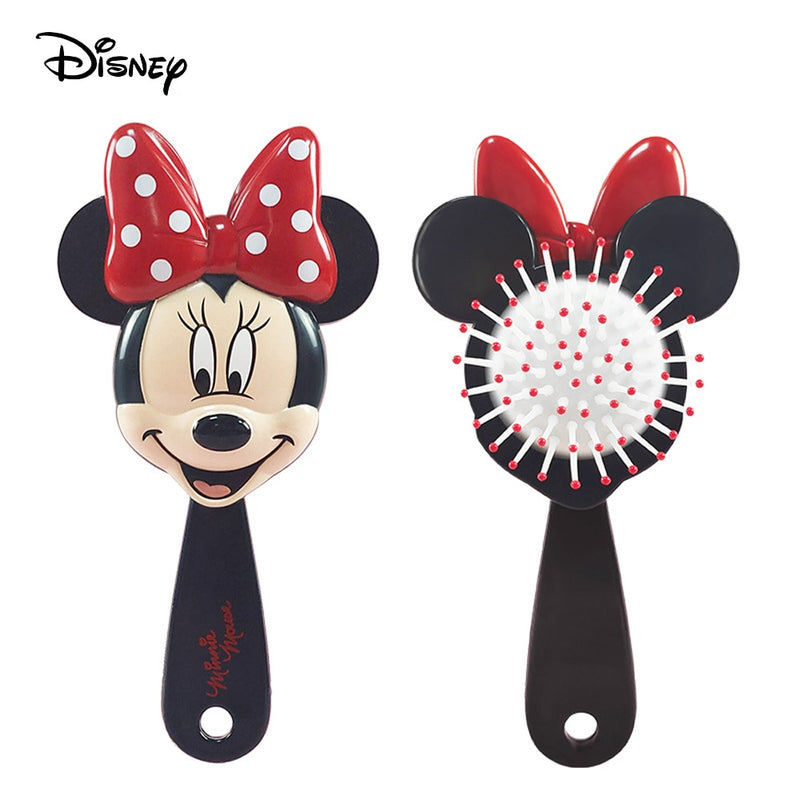 Disney Mickey Minnie Comb Kid Air Cushion Massage Comb Hair Care Brushes Baby Girls Dress Up Makeups Toy Gifts