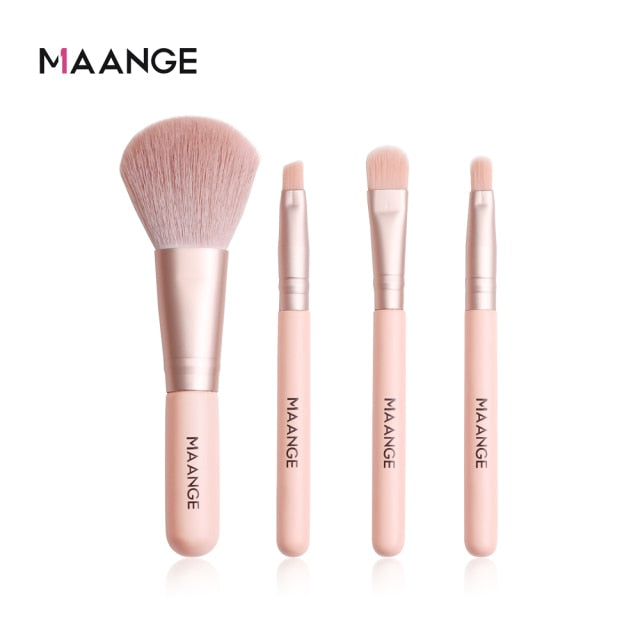 MAANGE Pro 4/13Pcs Makeup Brushes Set  Face Eye Shadow Foundation Powder Eyeliner Eyelash Lip Make Up Brush Beauty Tool with Bag