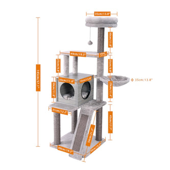 Unique Designing Sisal Cat Tree Pet Window Luxury Chair Kitten Jumping Bed House For Cat Scratching Post Funny Hanging Ball