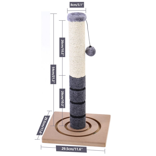 Unique Designing Sisal Cat Tree Pet Window Luxury Chair Kitten Jumping Bed House For Cat Scratching Post Funny Hanging Ball