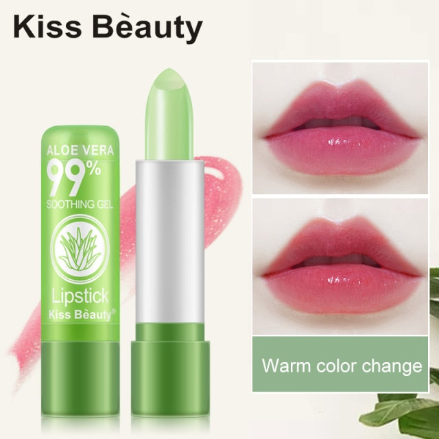 Hot Lip Balm Peach Change Lipstick Moisturizing Long Lasting Lip Gloss Makeup Lip Care Beauty Korean Cosmetics Maquillaje TSLM1