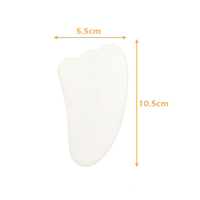 Natural Jade Gua Sha Scraper Board Massage Rose Quartz Jade Guasha Stone For Chin Neck Face Lifting Wrinkle Remover Beauty Care