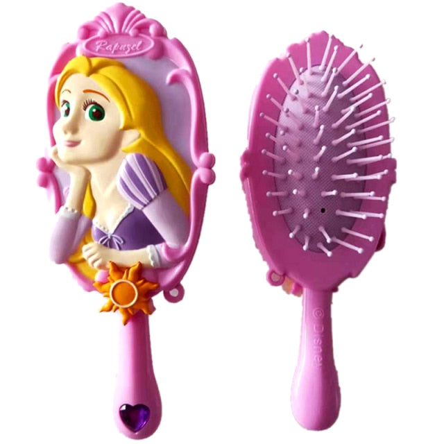 Disney Mickey Minnie Comb Kid Air Cushion Massage Comb Hair Care Brushes Baby Girls Dress Up Makeups Toy Gifts