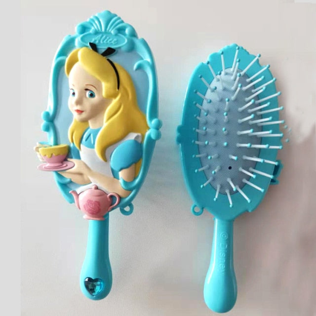 Disney Mickey Minnie Comb Kid Air Cushion Massage Comb Hair Care Brushes Baby Girls Dress Up Makeups Toy Gifts