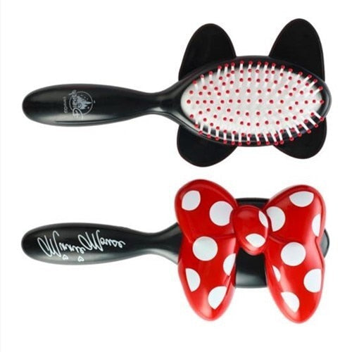 Disney Mickey Minnie Comb Kid Air Cushion Massage Comb Hair Care Brushes Baby Girls Dress Up Makeups Toy Gifts