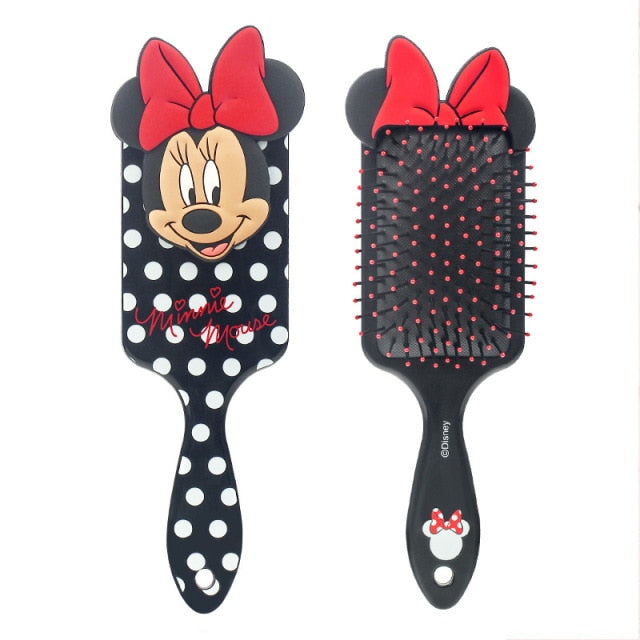 Disney Mickey Minnie Comb Kid Air Cushion Massage Comb Hair Care Brushes Baby Girls Dress Up Makeups Toy Gifts