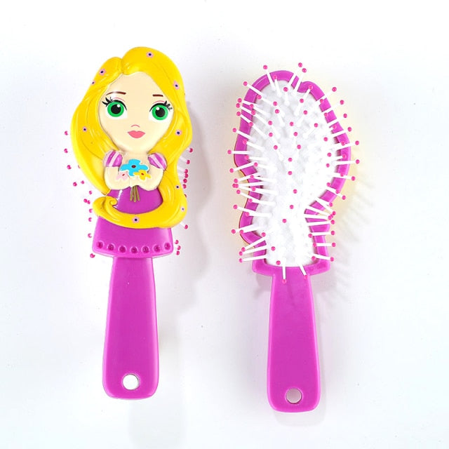 Disney Mickey Minnie Comb Kid Air Cushion Massage Comb Hair Care Brushes Baby Girls Dress Up Makeups Toy Gifts