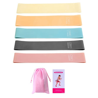 Resistance Bands Fitness Gum Exercise Gym Strength Workout Elastic Bands For Fitness Mini bands Yoga Crossfit Training Equipment