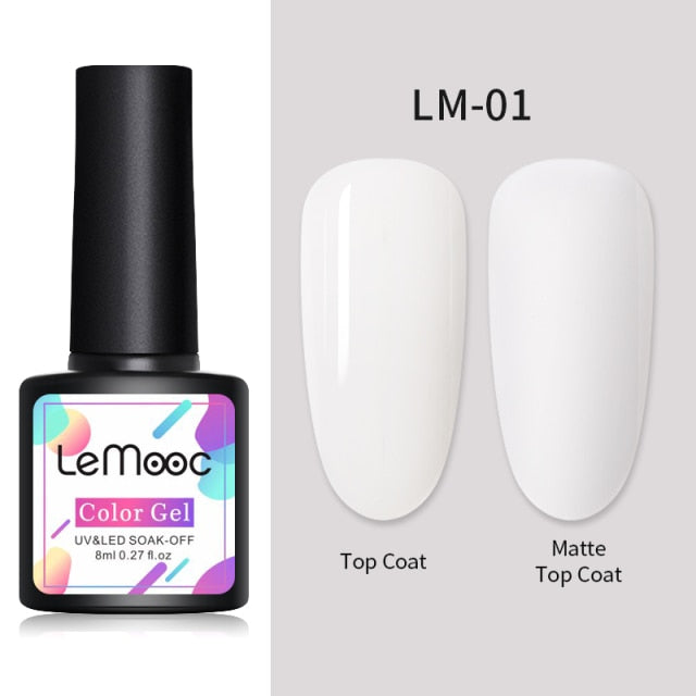 LEMOOC Cat Eyes Nail Gel Polish 9D Laser Magnet Varnishes Soak Off UV LED Shimmer Magnetic Lacquers Shiny Beauty Design Polishes