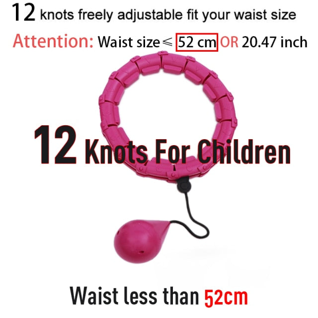 Fitness Smart Sport Hoop Adjustable Thin Waist Exercise Gym Circle ring Fitness Equipment Waist Easy fitness