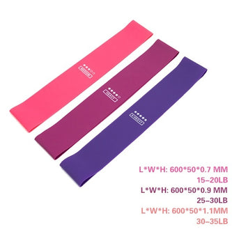 Yoga Training Fitness Gum Exercise Gym Strength Resistance Bands Pilates Sport Rubber Fitness Bands Crossfit Workout Equipment