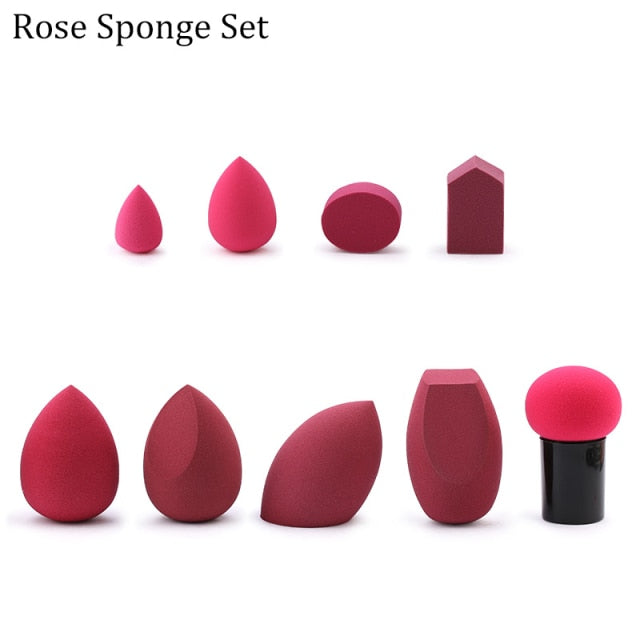 Wholesale Mini Makeup Sponge Water Drop Shape Makeup Soft Foundation puff Concealer Flawless Mixed cosmetic makeup sponge