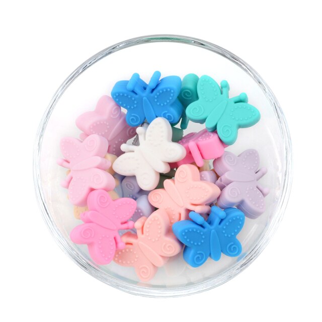 LOFCA 10pcs Koala Silicone Beads BPA Free Food Grade Baby Silicone Teething Beads Toys Baby Care Pacifier Chain Gift DIY