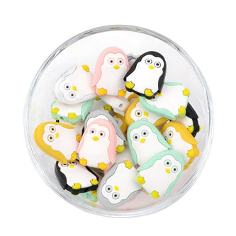 LOFCA 10pcs Koala Silicone Beads BPA Free Food Grade Baby Silicone Teething Beads Toys Baby Care Pacifier Chain Gift DIY