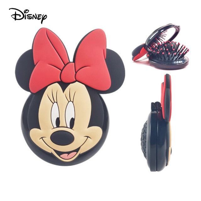 Disney Mickey Minnie Comb Kid Air Cushion Massage Comb Hair Care Brushes Baby Girls Dress Up Makeups Toy Gifts