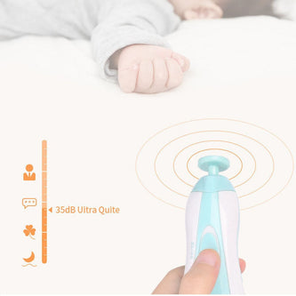 Electric Baby Nail Trimmer 6 Heads Baby Nail Clipper Nail Scissors Manicure Care Tool Nail Cutter for Newborn Baby Accessories