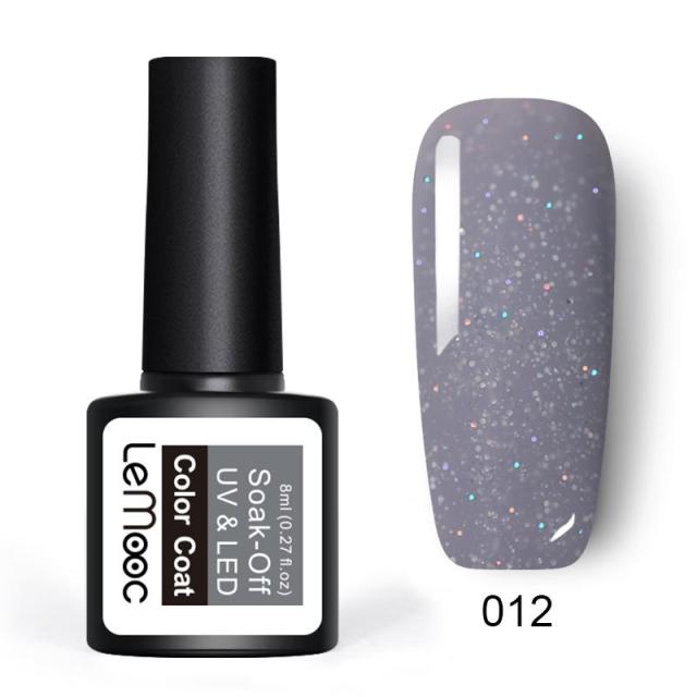 LEMOOC Cat's Eye Magnetic Nail Polish Gel Soak Off UV LED Nail Varnish Lacquers Shiny Glitter Beauty Design Cat Polishes