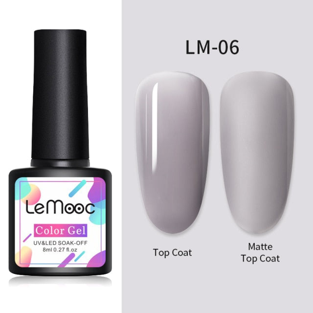 LEMOOC Cat's Eye Magnetic Nail Polish Gel Soak Off UV LED Nail Varnish Lacquers Shiny Glitter Beauty Design Cat Polishes