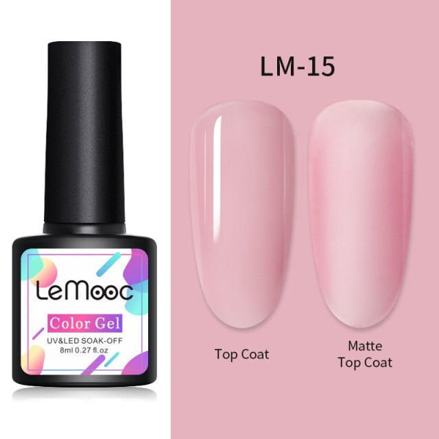 LEMOOC Cat's Eye Magnetic Nail Polish Gel Soak Off UV LED Nail Varnish Lacquers Shiny Glitter Beauty Design Cat Polishes