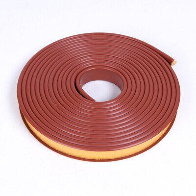 1M Self-adhesive edge banding tape furniture wood board cabinet table chair protector cover U-shaped Silicone Rubber Seal Strip