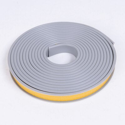 1M Self-adhesive edge banding tape furniture wood board cabinet table chair protector cover U-shaped Silicone Rubber Seal Strip