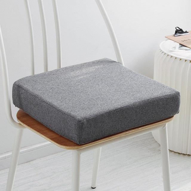 Fashion sale Linen cushion 35D high density foam cushion solid wood sofa cushion Floor cushion Pillow thickened chair cushion