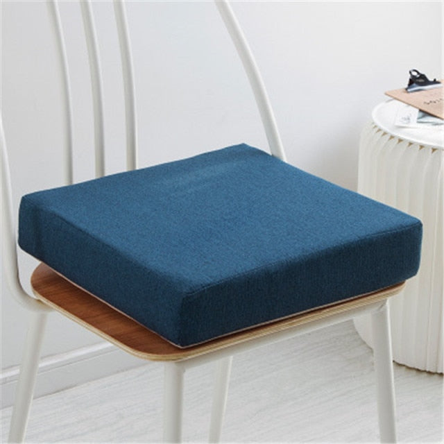 Fashion sale Linen cushion 35D high density foam cushion solid wood sofa cushion Floor cushion Pillow thickened chair cushion