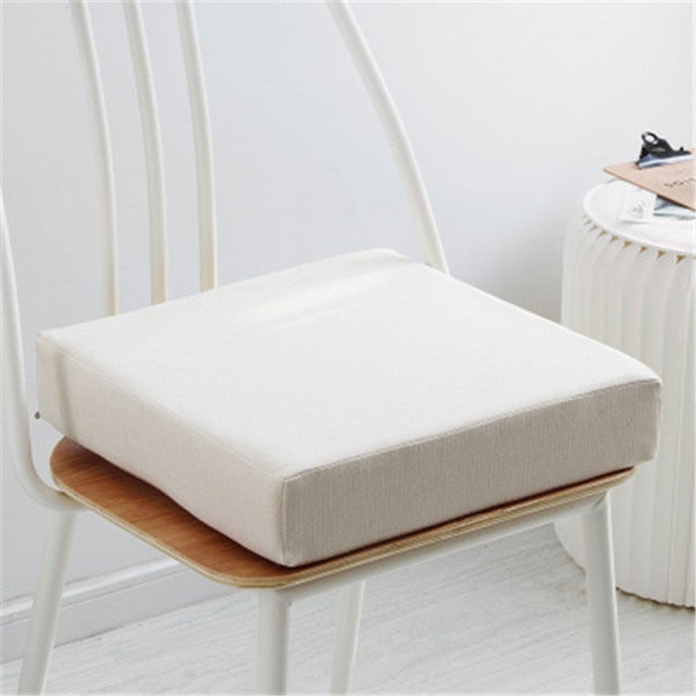 Fashion sale Linen cushion 35D high density foam cushion solid wood sofa cushion Floor cushion Pillow thickened chair cushion