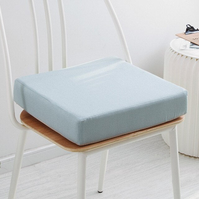 Fashion sale Linen cushion 35D high density foam cushion solid wood sofa cushion Floor cushion Pillow thickened chair cushion