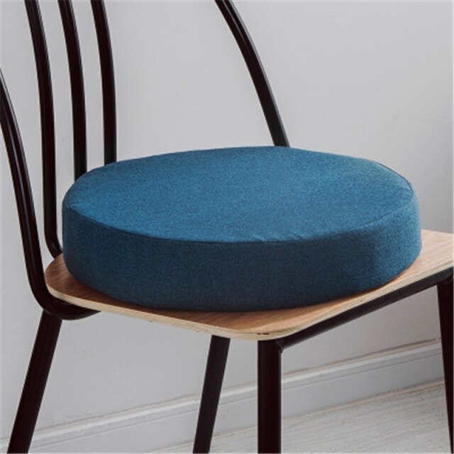 Fashion sale Linen cushion 35D high density foam cushion solid wood sofa cushion Floor cushion Pillow thickened chair cushion