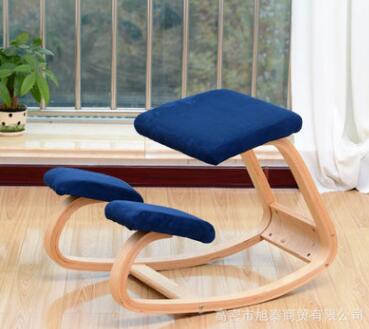 Original Ergonomic Kneeling Chair Stool Home Office Furniture Ergonomic Rocking Wooden Kneeling Computer Posture Chair Design