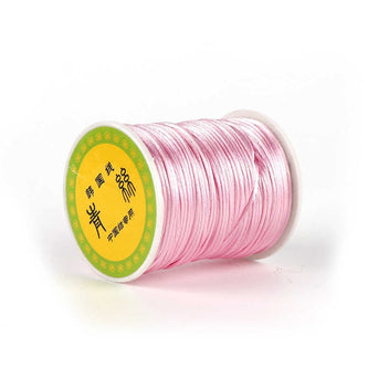 TYRY.HU 80 meter Baby Chewable Necklace Accessories 1.5mm Satin Silk Nylon Cord for Silicone Teething Necklace Pacifier Clip DIY