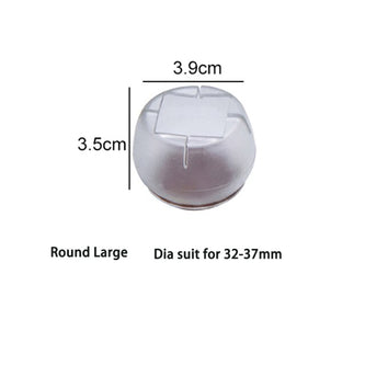 8pcs Non slip Silicone Chair Leg Caps Feet Pads Furniture Table Covers Wood Floor Protectors